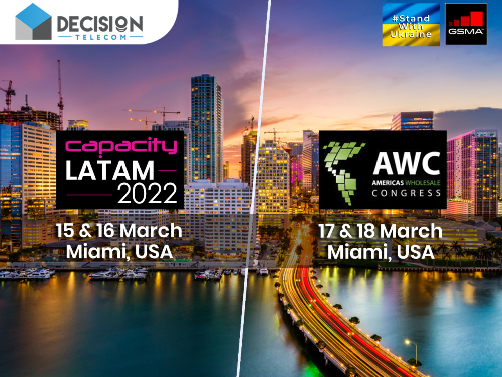 Встречайте ITD Telecom в Майами на Capacity LATAM и AWC!