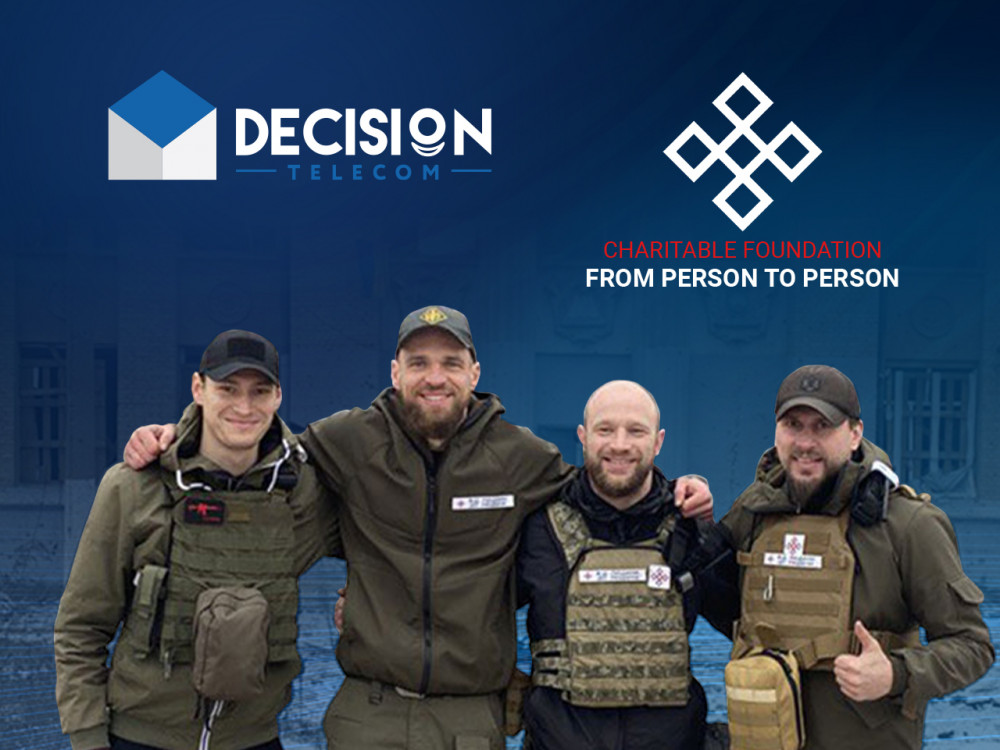 Decision Telecom Supports the Fund "From People to People"