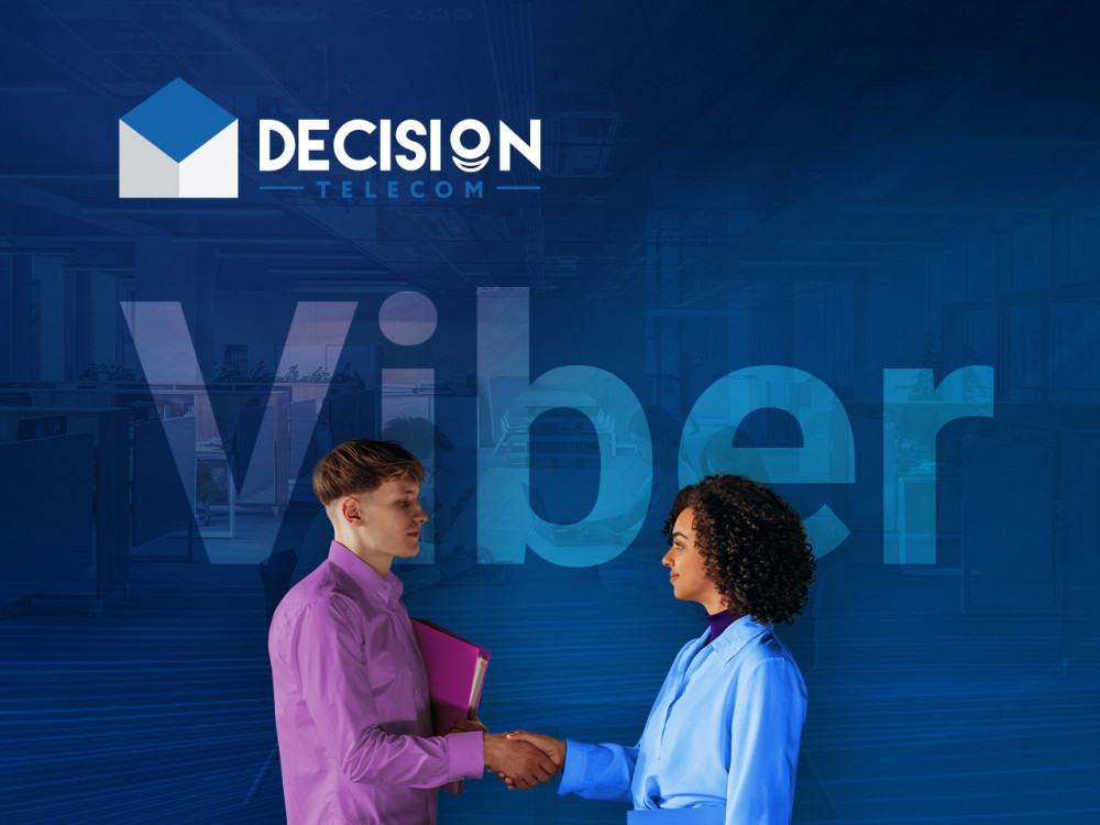 ¡Una gran noticia! Decision Telecom es socio comercial oficial de Viber