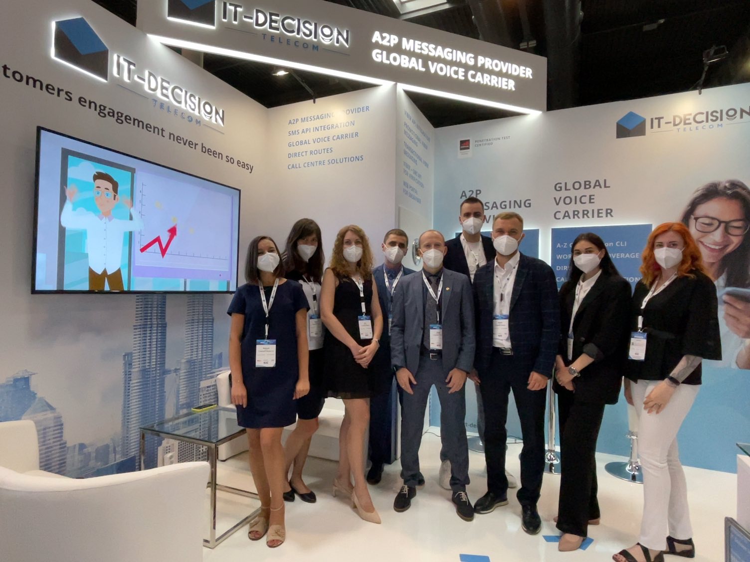 ITD Telecom team in Barcelona at MWC 2021!