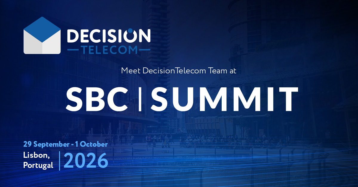 DecisionTelecom на SBC Summit у Лісабоні!