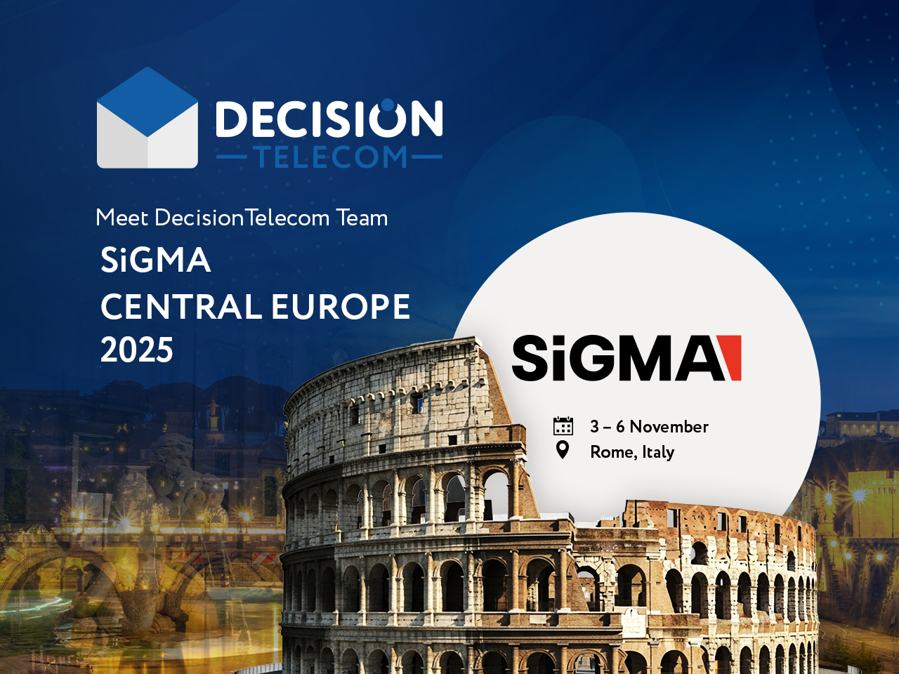 DecisionTelecom hits SiGMA Central Europe 2025