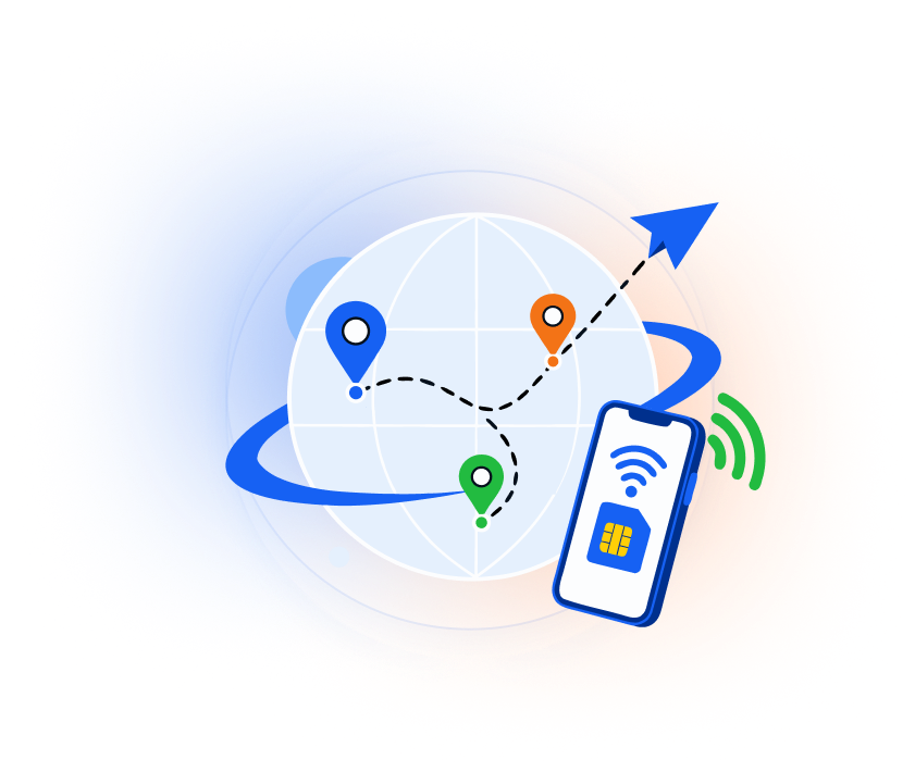 Global coverage wherever you trave