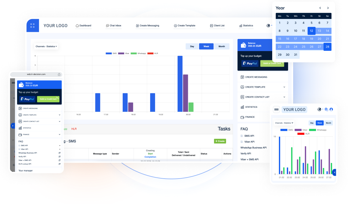 Запустите Собственную Платформу Обмена Сообщениями На Базе Нашего White-Label CPaaS-Решения